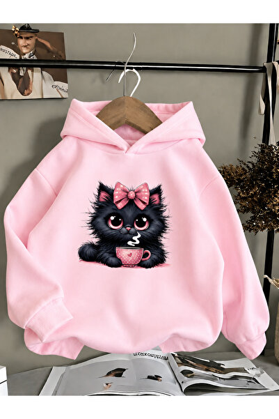 Cevval Children's Hooded Printed Sweatshirt