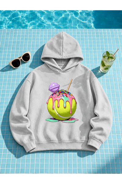 Cevval Children's Hooded Printed Sweatshirt