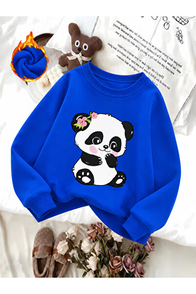 Cevval Children's Crew Neck Printed Sweatshirt