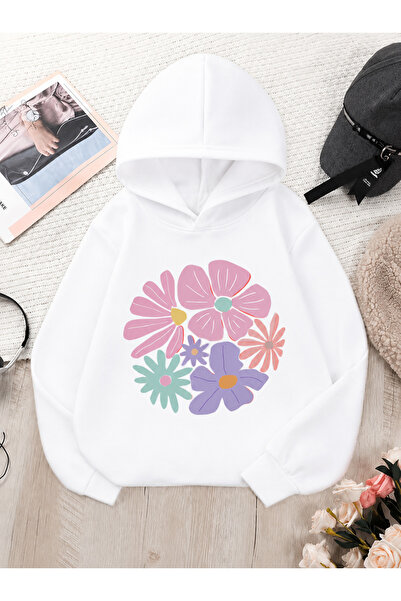 Cevval Children's Hooded Printed Sweatshirt
