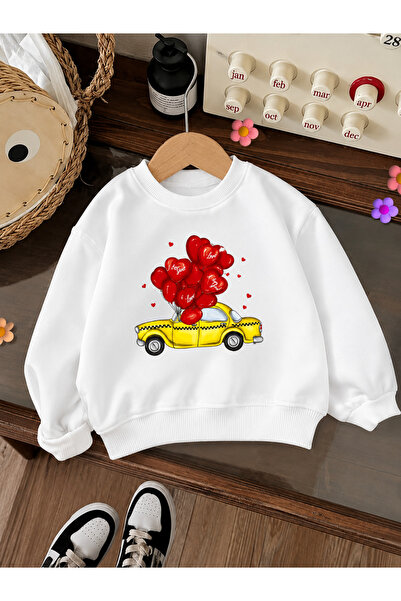 Cevval Children's Crew Neck Printed Sweatshirt