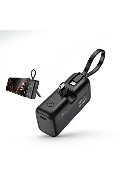 EYAD Brand new portable power bank, supports 22.5W fast charging output, 5000...