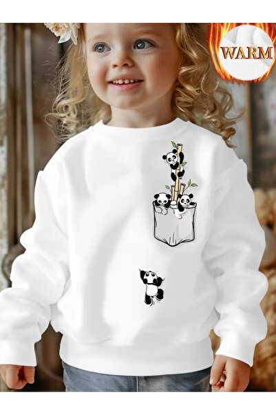 Cevval Children's Crew Neck Printed Sweatshirt
