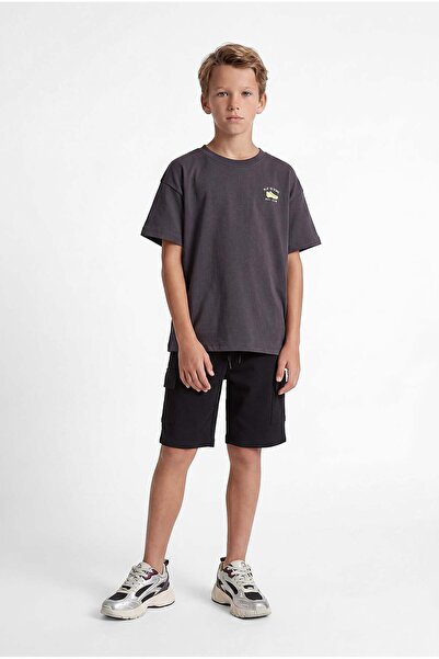 PAULMARK Boy's Cargo Pocket Shorts
