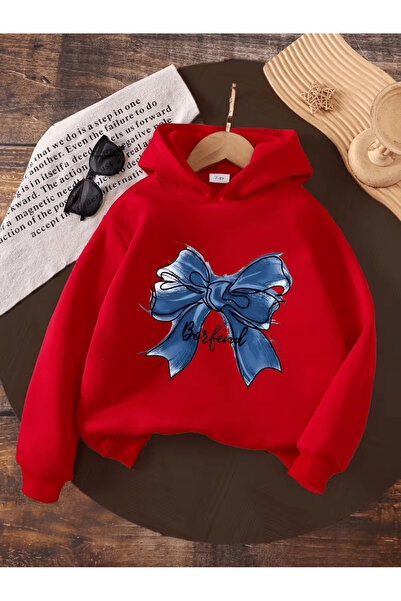 Cevval Children's Hooded Printed Sweatshirt