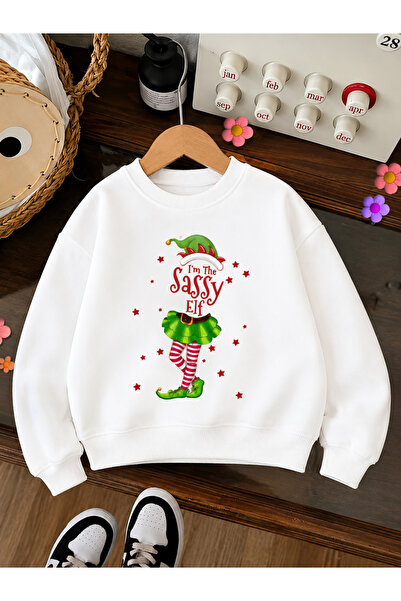 Cevval Children's Crew Neck Printed Sweatshirt