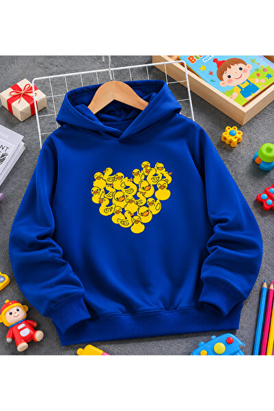 Cevval Children's Hooded Printed Sweatshirt