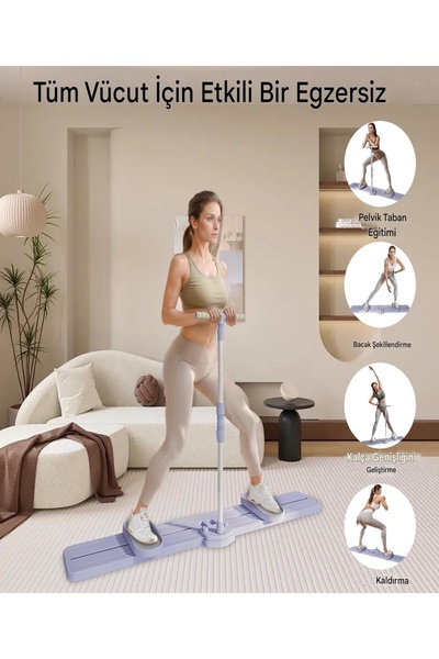 Tisul Aç Kapa Kayak Egzersiz Aleti Tahtası Spor Aleti ile Evde Spor Seti Pilates Fitness
