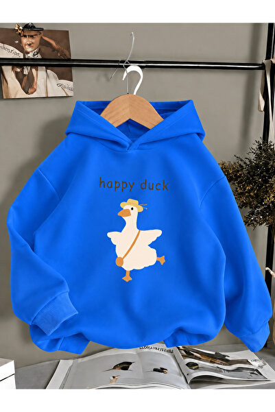 Cevval Children's Hooded Printed Sweatshirt