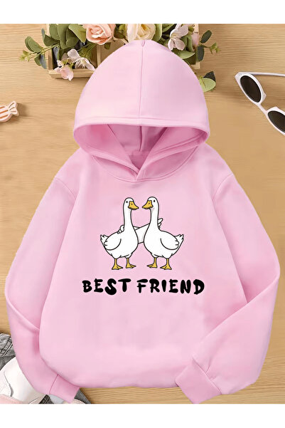 Cevval Children's Hooded Printed Sweatshirt