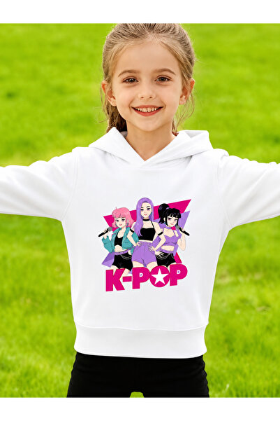 Cevval Children's Hooded Printed Sweatshirt