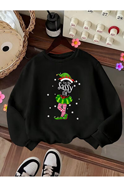 NIMBLECO Children's Crew Neck Printed Sweatshirt