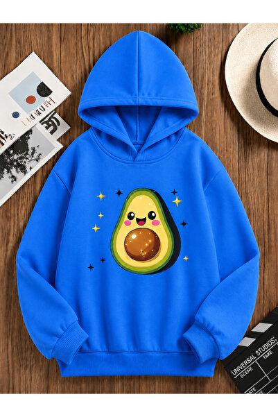 Cevval Children's Hooded Printed Sweatshirt