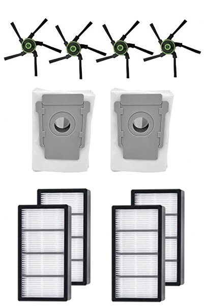 Rovexa iRobot Roomba S9 S9+ Kompatibilno 4 Hepa filtera 4 crne bočne četke 2 ...