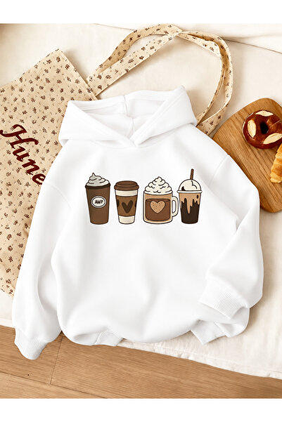 Cevval Children's Hooded Printed Sweatshirt