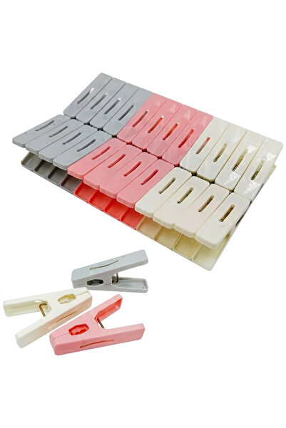 Generic Colorful Plastic Clothespins - Heavy Duty Laundry Clothes Pins Clips ...