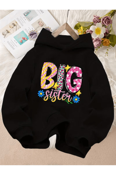 NIMBLECO Children's Hooded Printed Sweatshirt