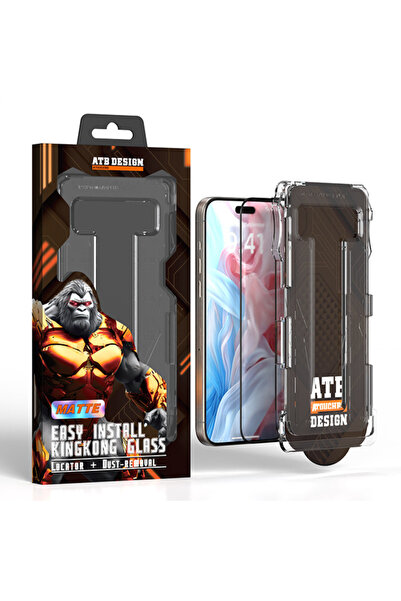 ATB Kit Folie HD Mata Anti-Amprente, KingKong - EasyApp pentru iPhone 12/ 12 Pro