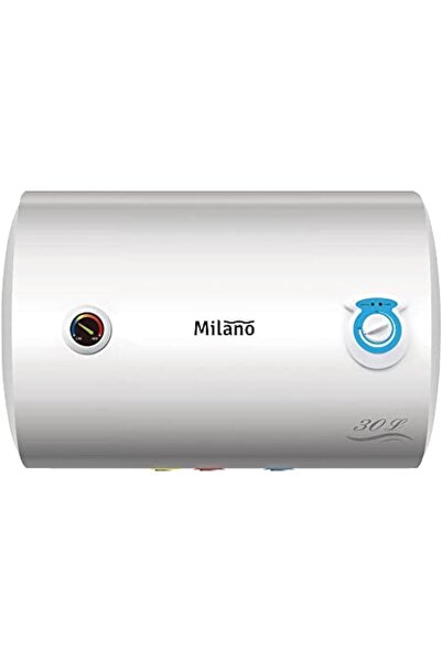 Danube Home Milano Horizontal Electric Water Heater - (30Litres) - White Fini...
