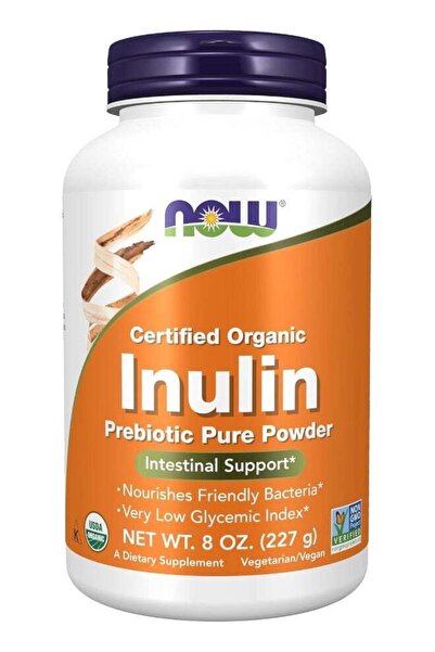 Now Foods Now Inulin Prebiotic Pure Powder 227 G