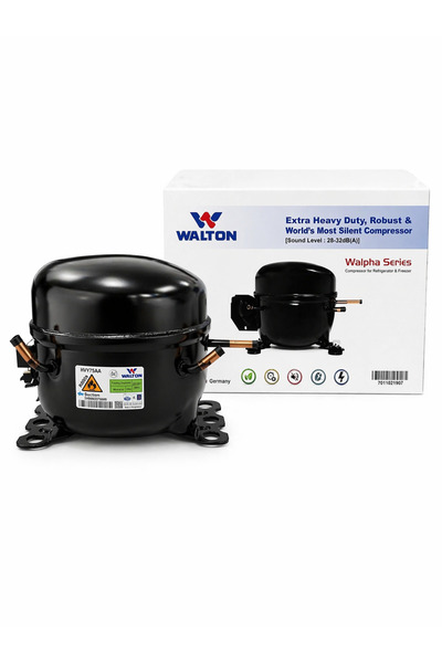 Genel Markalar Walton HVY75AA 1/4 HP R600a Gazlı Kompresör