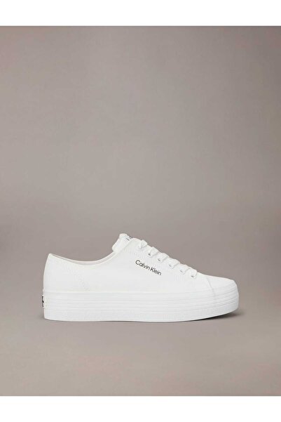 Calvin Klein Recycled Cotton Flatform Sneaker