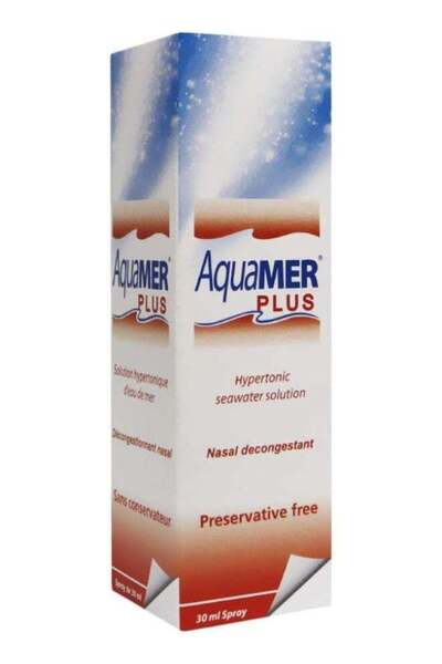 AQUAMER PLUS Nasal Spray, 30mL