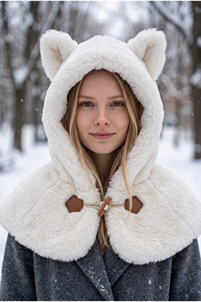 Aware Time Women's Fox Long Plush Beret