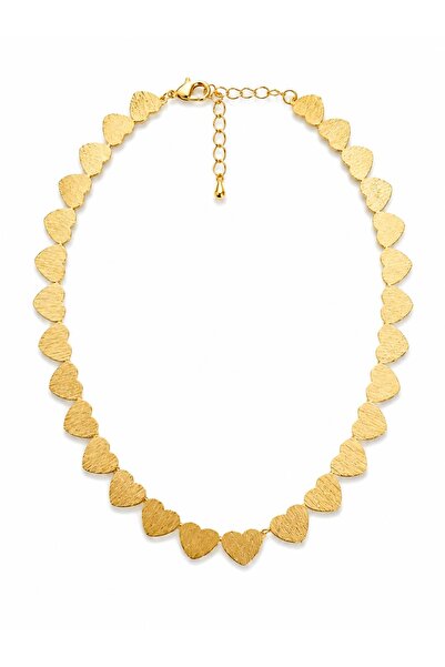 CHARMLUCKY Special Series Crushed Plate Heart Necklace