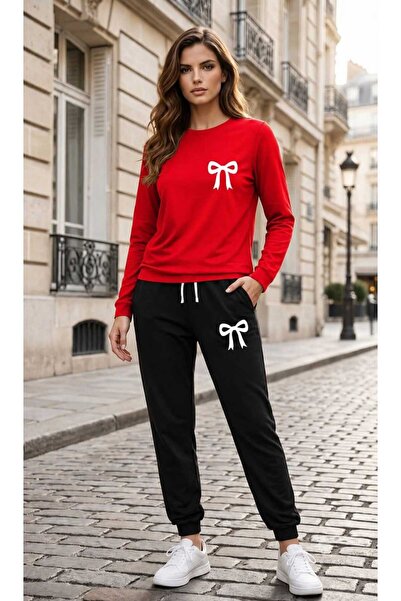 CLOTHES33 Zero Collar Sweat Suit 2-Piece Combination Winter Shardooned Minima...