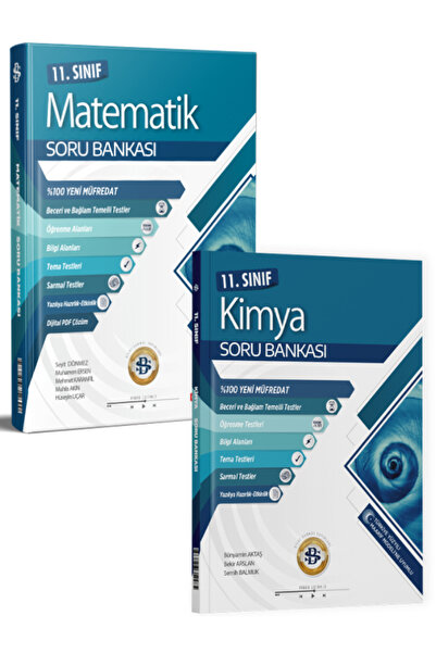 Bilgi Sarmal Yayınları Bilgi Sarmal Maarif 11. Sınıf Matematik ve Kimya Soru ...