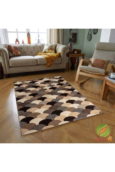 Dualhome Covor Friese Bamby Brown, 125x200 cm, Abstract - 125x200 cm, dreptun...