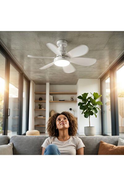 Eco Lounge 1 Adet Cata Ct 1154 Lodos 62w Fanlı Led Ampul 3 Renk