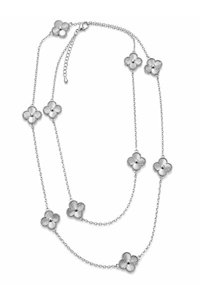 CHARMLUCKY Special Series Clover Long Necklace-90Cm