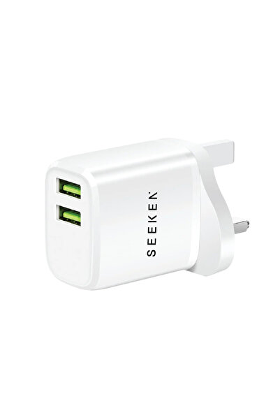 seeken SA-224 DUAL USB ADAPTER WITH TYPE-C CABLE