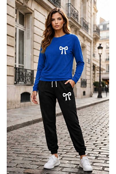CLOTHES33 Zero Collar Sweat Suit 2-Piece Combination Winter Shardooned Minima...