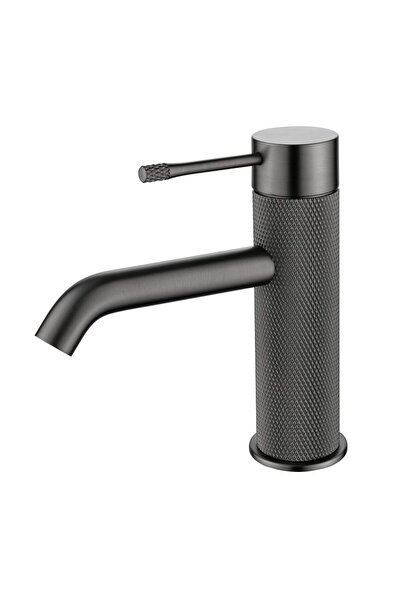 Danube Home Milano Plus Ciro Basin Mixer - Matt Grey