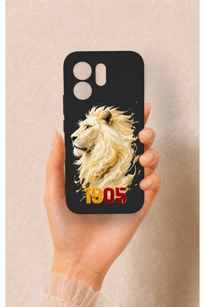 Vip Case حافظة سيليكون متوافقة مع هاتف Vivo V70 5G باللون الأصفر والأحمر 1905...