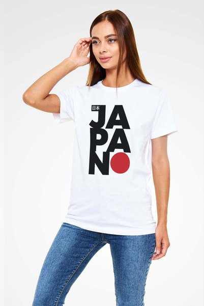 Darkhane Japan Themed Text Printed T-Shirt