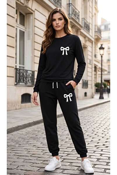 CLOTHES33 Zero Collar Sweat Suit 2-Piece Combination Winter Shardooned Minima...