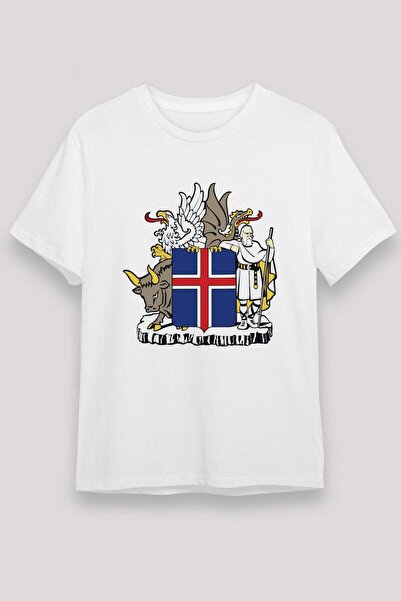 Darkhane Iceland National Emblem Printed T-Shirt