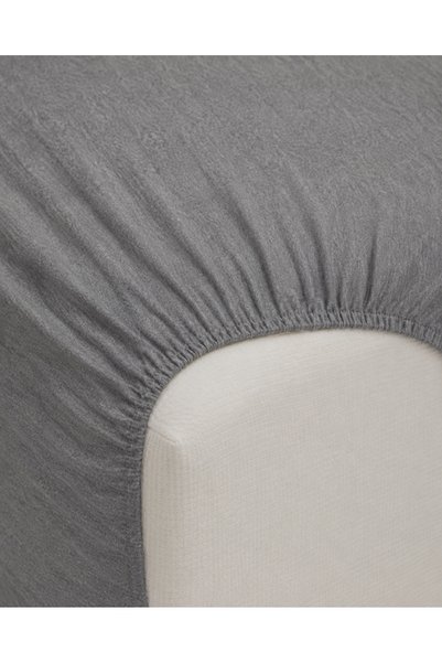 H&F Trendline Set cearșafuri cu elastic pentru o persoană 100x200 cm culoare uni + 1 față de pernă cu fermoar