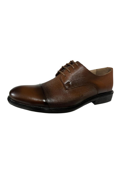 Brothers -- 100% Leather Men's Classic, Stylish Groom Shoes, Lace-Up Leather Men's Shoes
