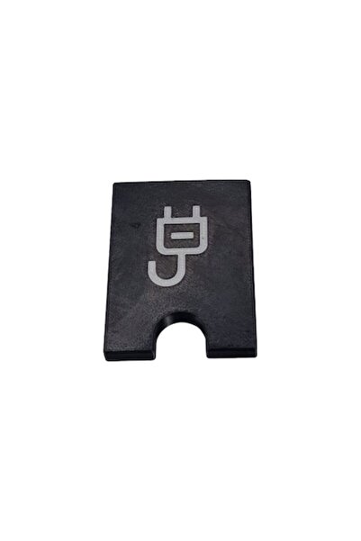 OEM Charging Port Opening Flap – compatible with Dacia Spring, black ABS, 3D ...