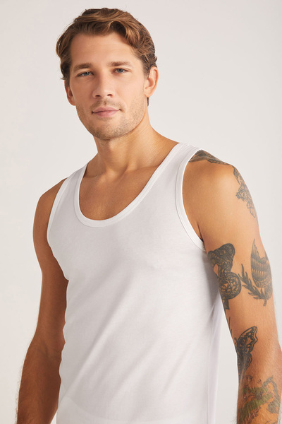 Kom Men's Solid Color 2-Pack Cotton Henry T-Shirt