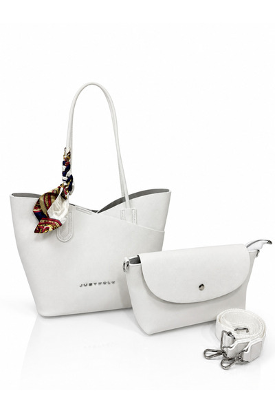 Just Polo Women's Premium Hand & Shoulder Bag with Inner Bag and Adjustable S...