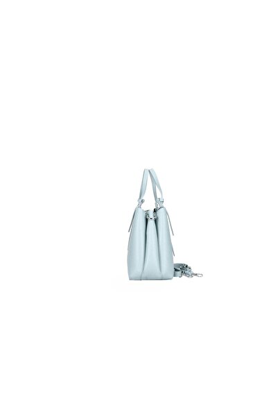 Adrada Women's Leather Handbag - TEG_DIV BONITA celeste