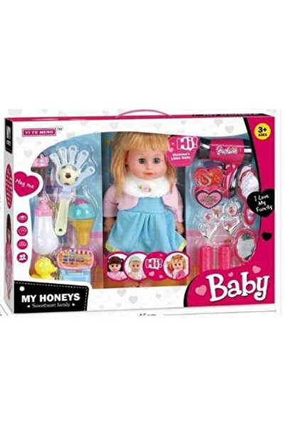 ZITA TOYS Κούκλα 14 ιντσών με αξεσουάρ που τραγουδάει στα ελληνικά