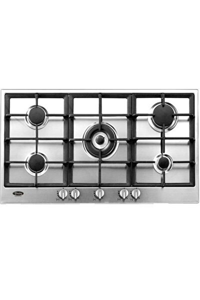 terim Term Gas Hob, 90.9 cm, 5 Burners, Steel, Italian - TRMBH90CIG