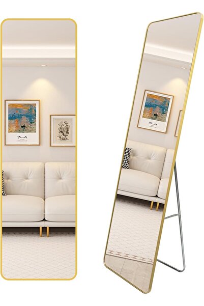 Meishida Full Length Mirror for Wall, Floor Mirror with Plastic Frame, Dressi...